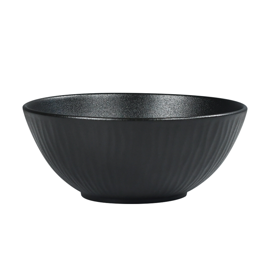 Cark Schaal Ripple Black Ø19cm